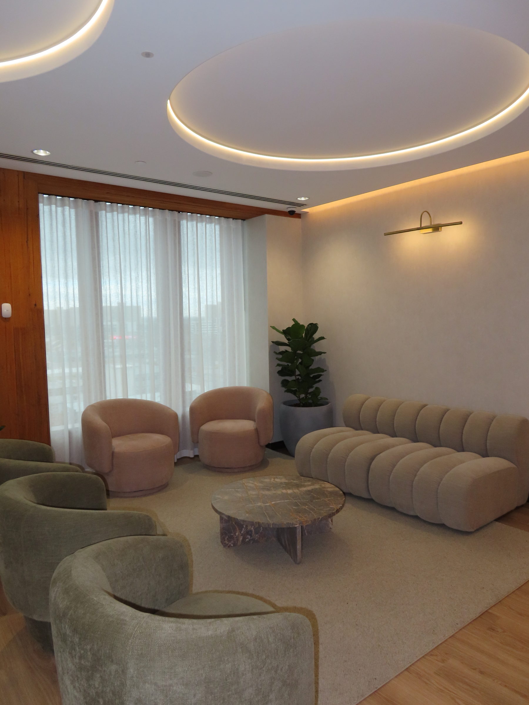The patient lounge at Origia